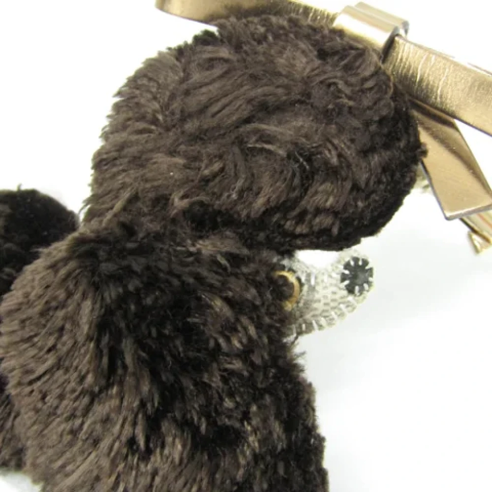 Gucci Vintage Pre-owned Fabric key-holders Beige Dames
