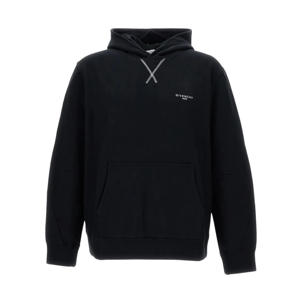 Givenchy Men's Black Hoodies, M, Regular Hoodie