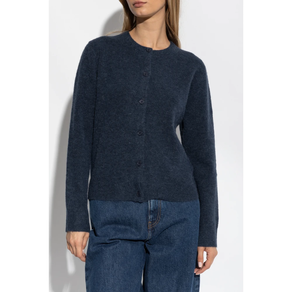 Samsøe Cardigan Nor Blue Dames