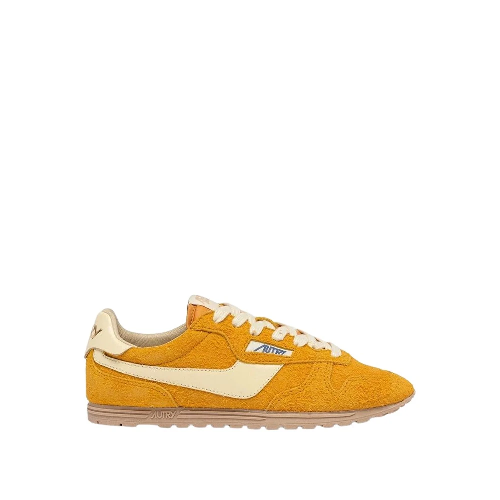 Autry Windspin Low Dames Schoenen Geel