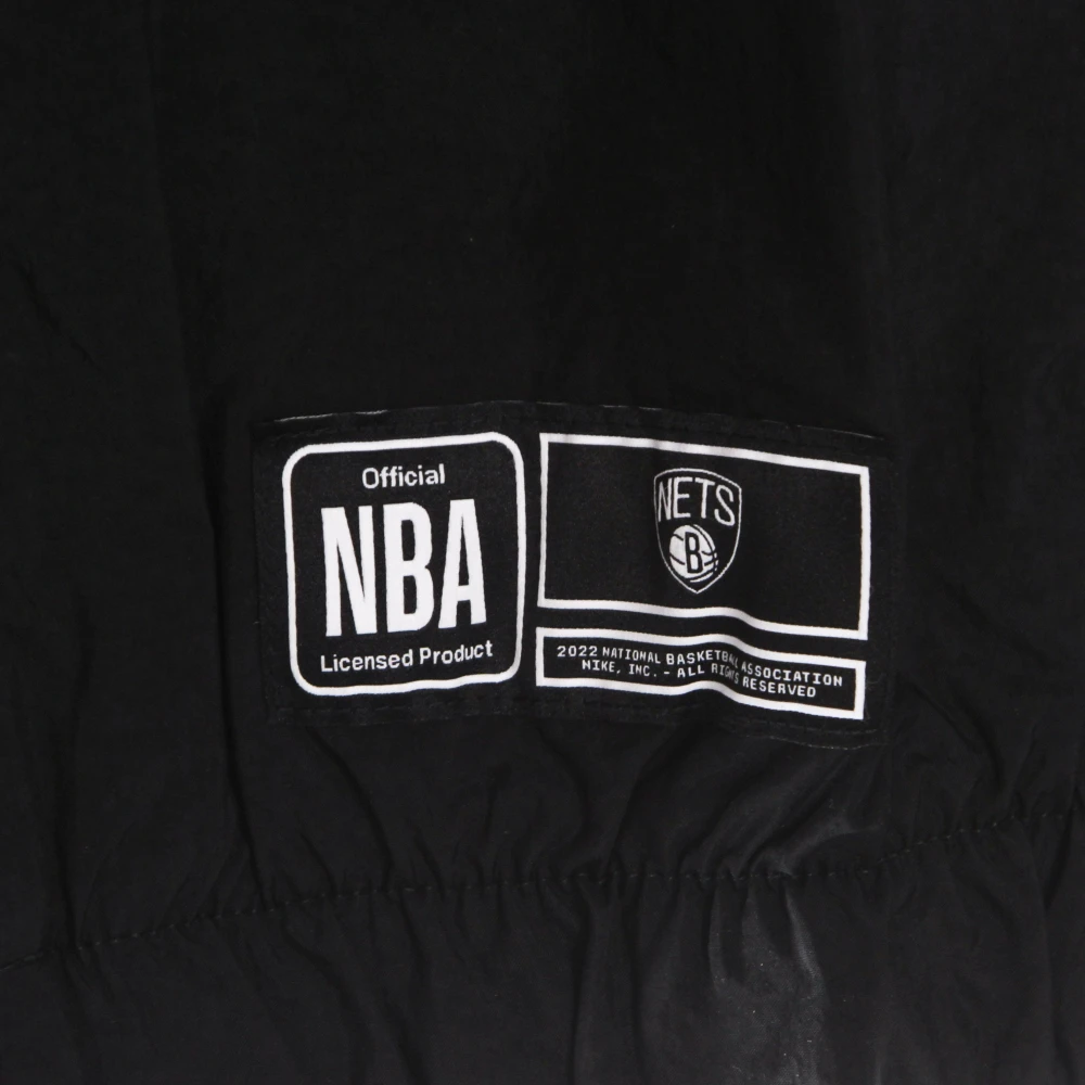 Nike Brooklyn Nets Trainingspak Jas Zwart Wit Black Dames