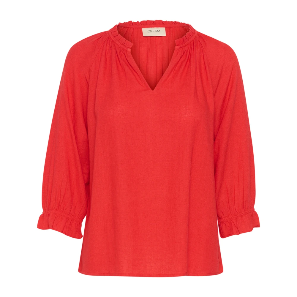 Blouses & Shirts > Blouses - - Cream - Modalova
