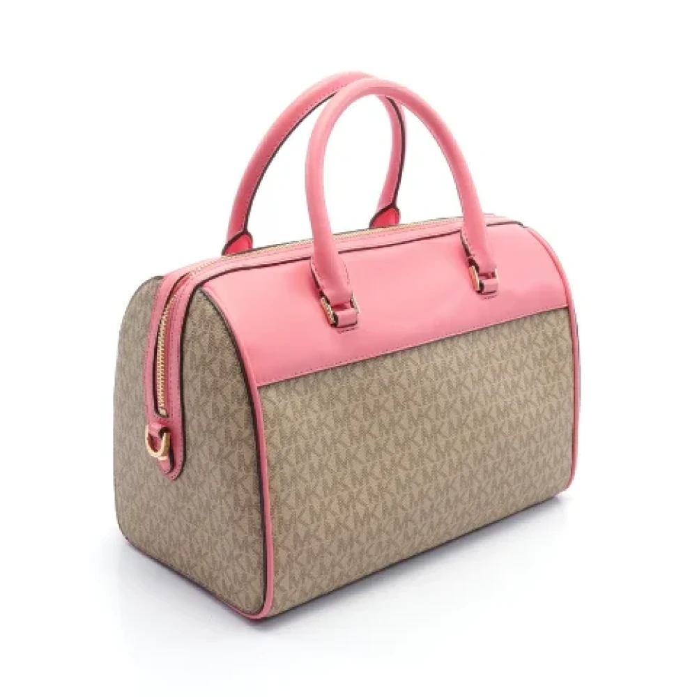 Michael Kors Pre-owned Canvas handbags Beige Dames