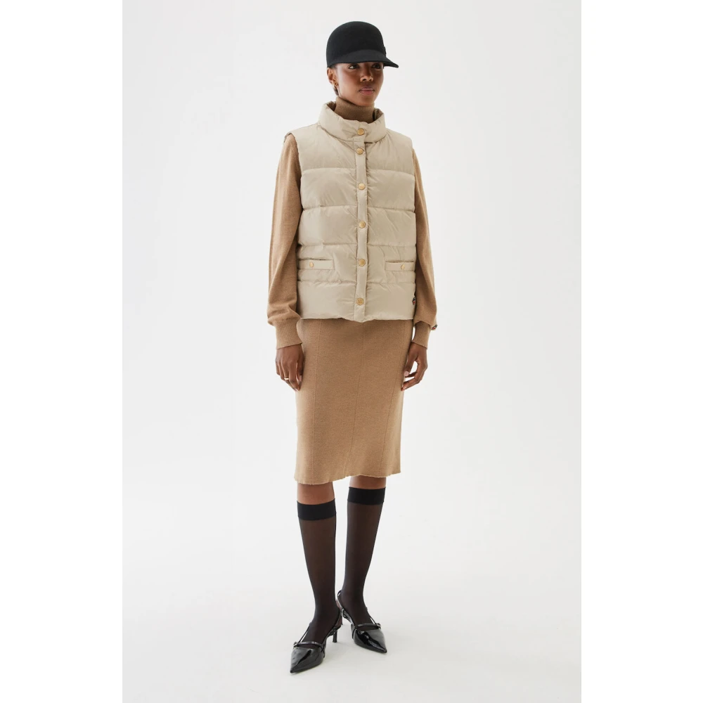Busnel Amy Donsjas Beige Dames