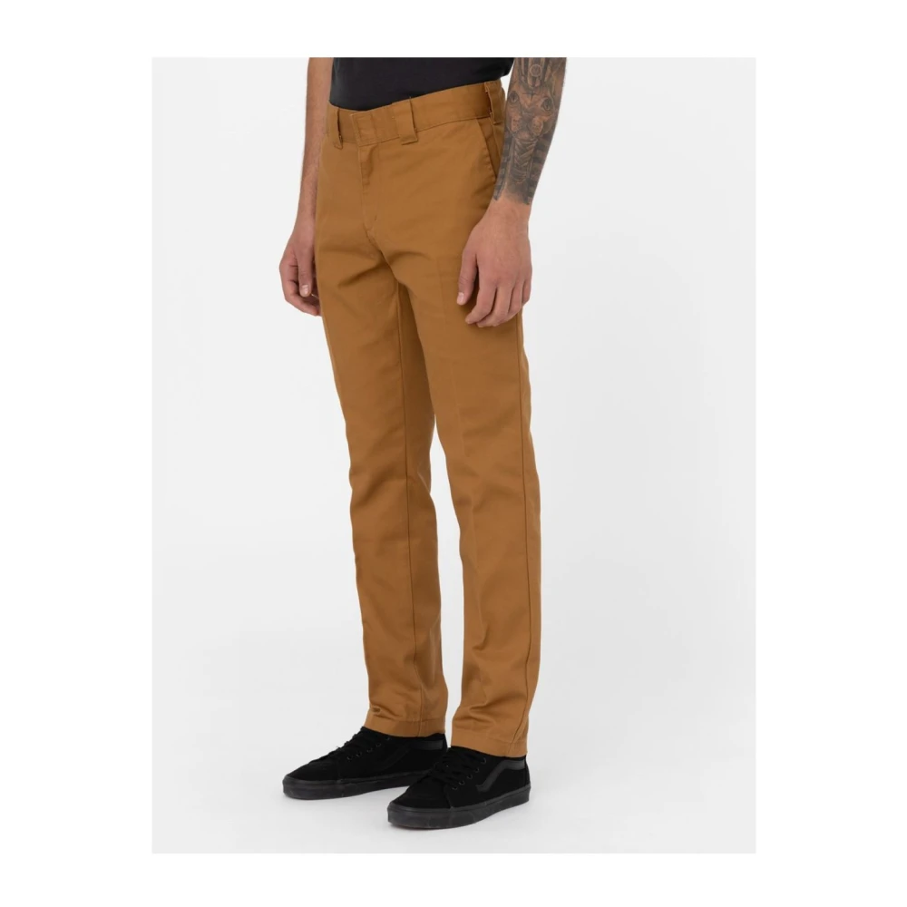 Dickies Slim Fit Chino Stadbroek Brown Heren
