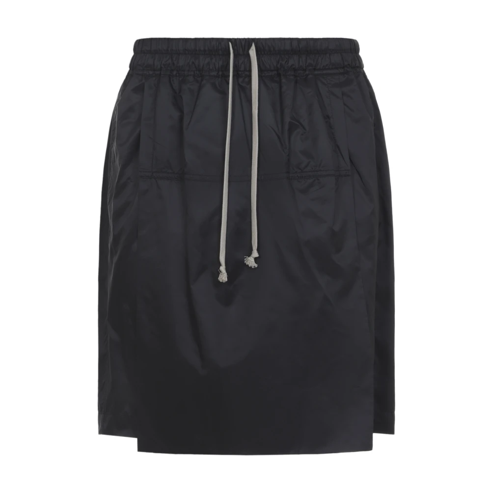 Moncler Black Short Skirts, Female, S, Kilt Shorts