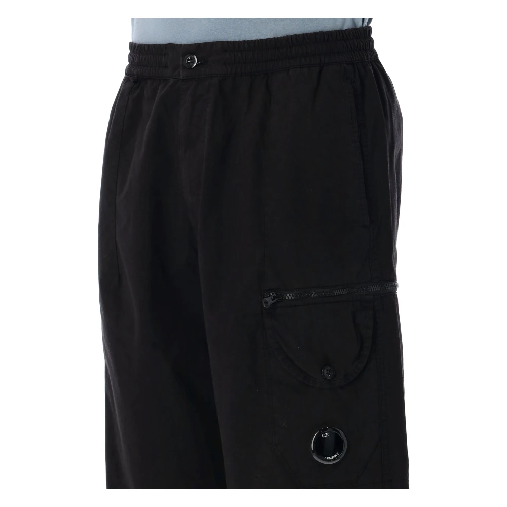 C.P. Company Cargo Lens Broek Black Heren