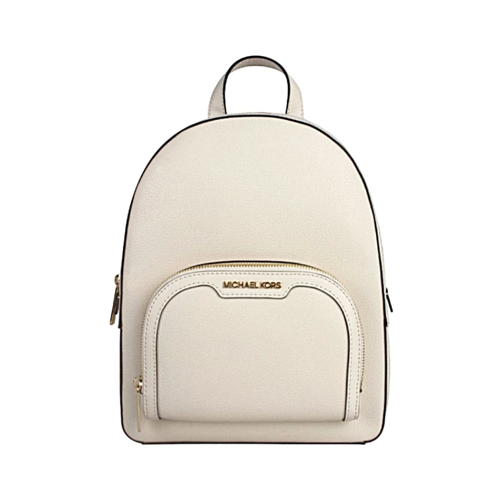 Michael Kors Beige Backpacks, Female, One Size, Stylish Backpack For Everyday Use