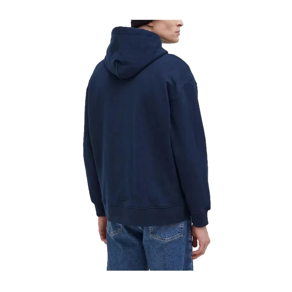 Tommy Hilfiger Retro Chic Archief Hoodie Blue Heren