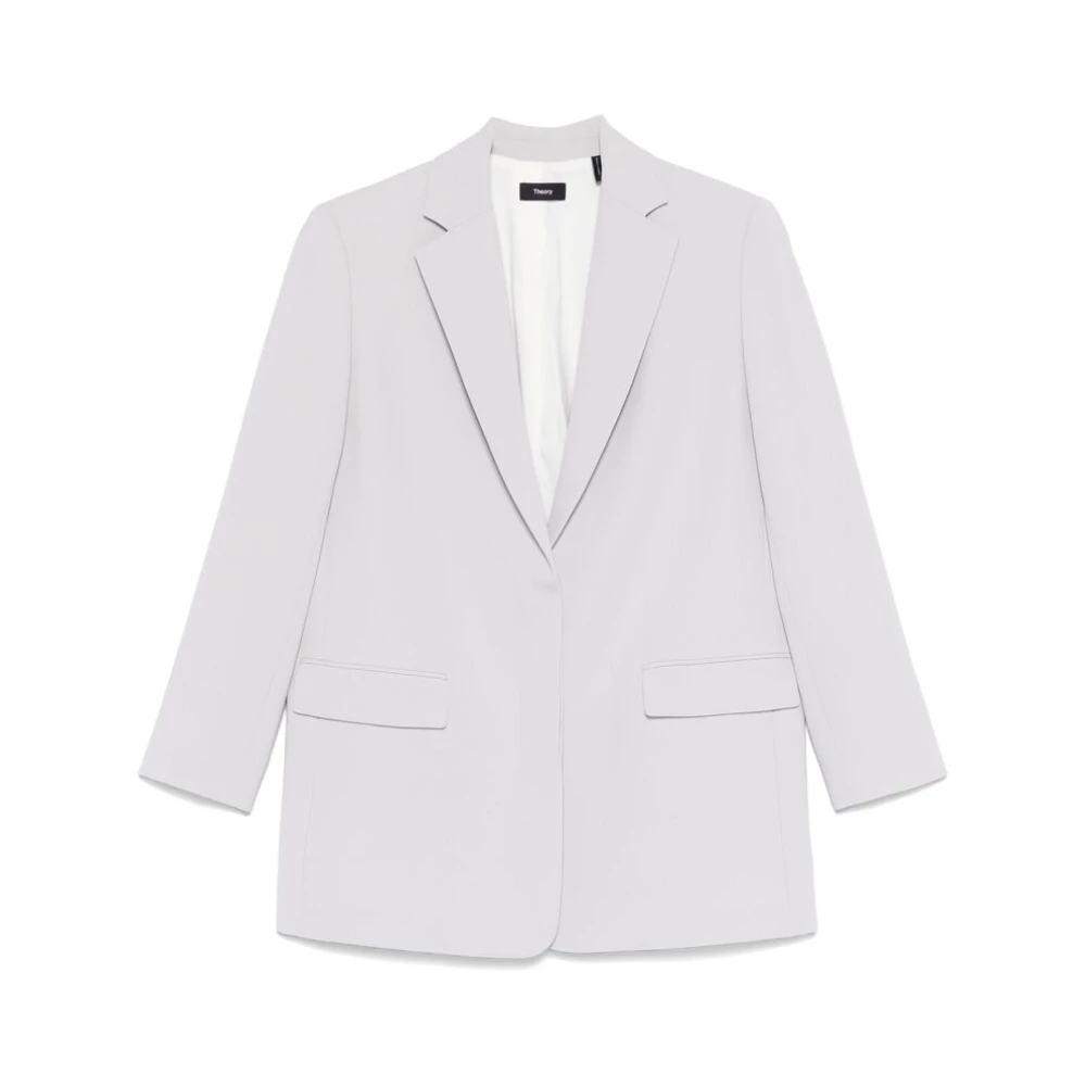 Theory - Jackets > Blazers - Gray - Theory - Modalova