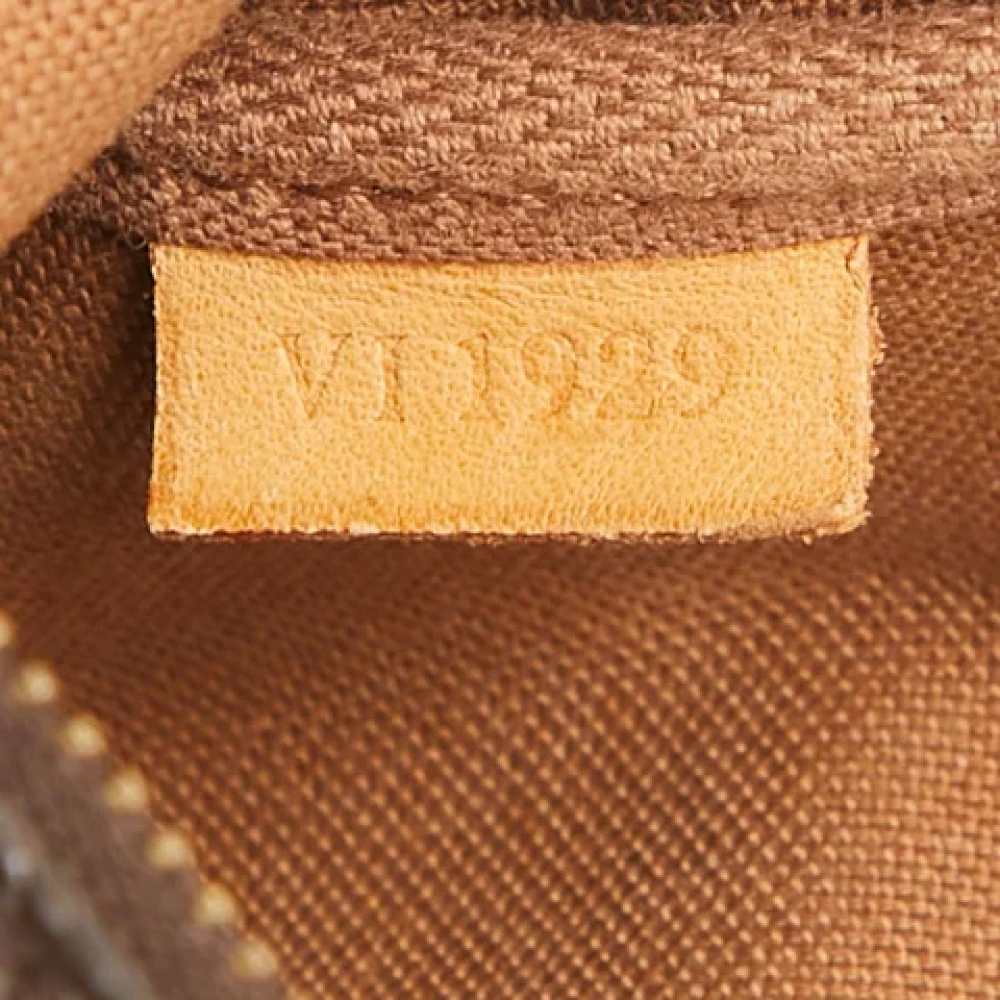 Louis Vuitton Vintage Pre-owned Coated canvas clutches Brown Dames
