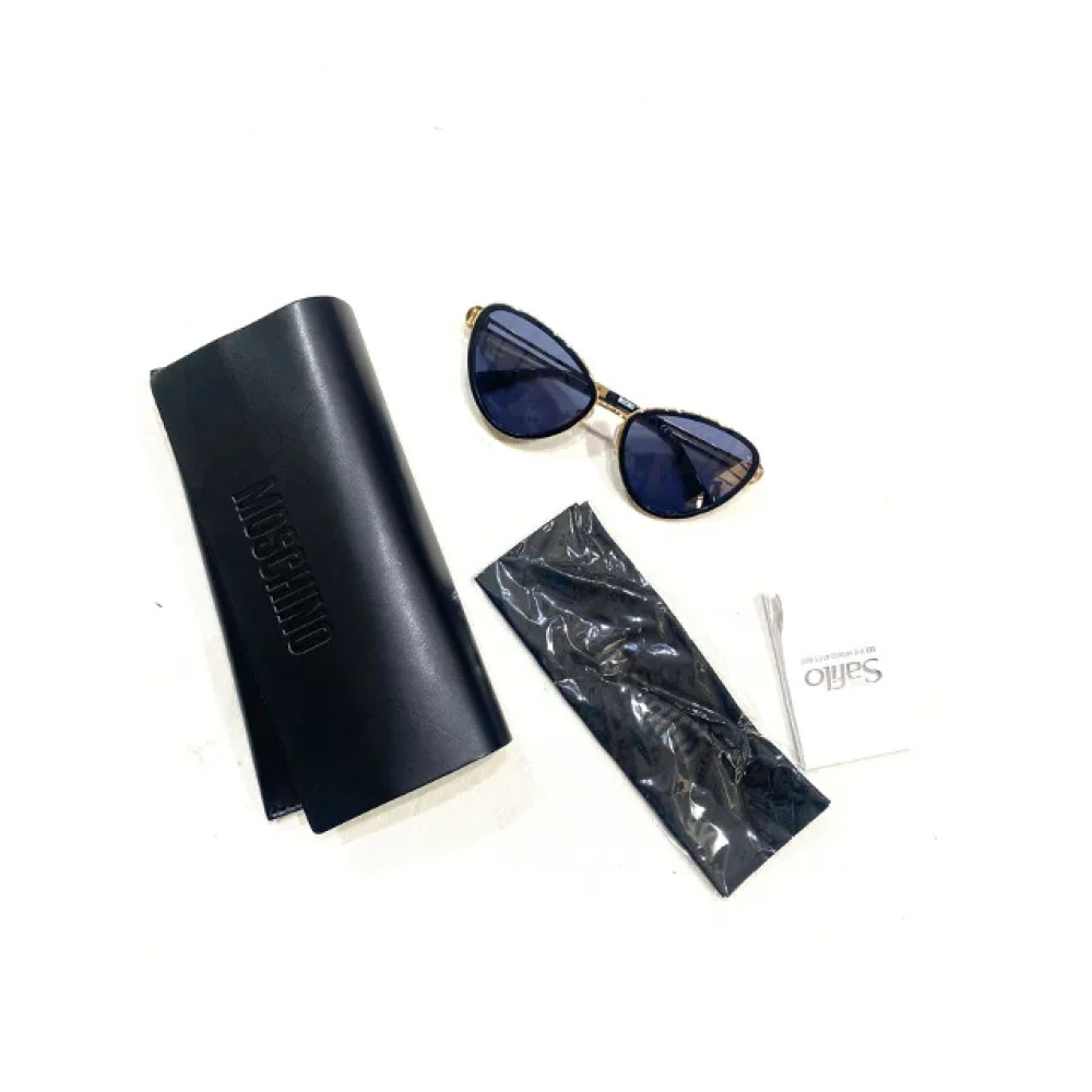 Moschino Pre-Owned Pre-owned Plastic sunglasses Black Dames