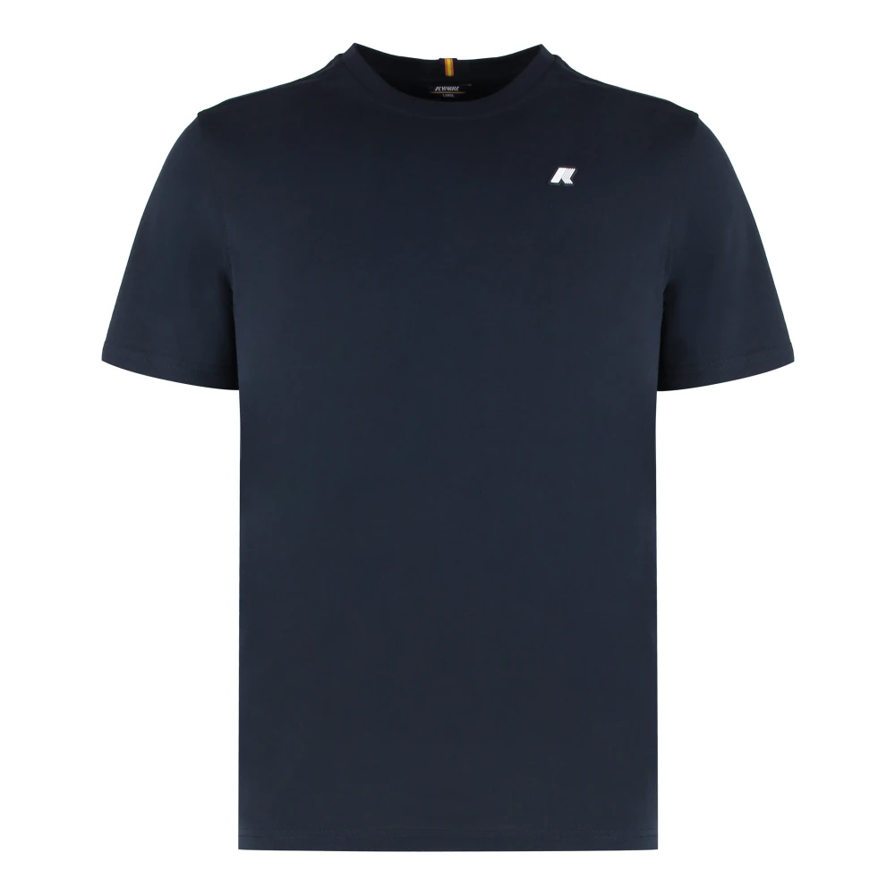 K-Way Herr Blå Toppar L, T-Shirts