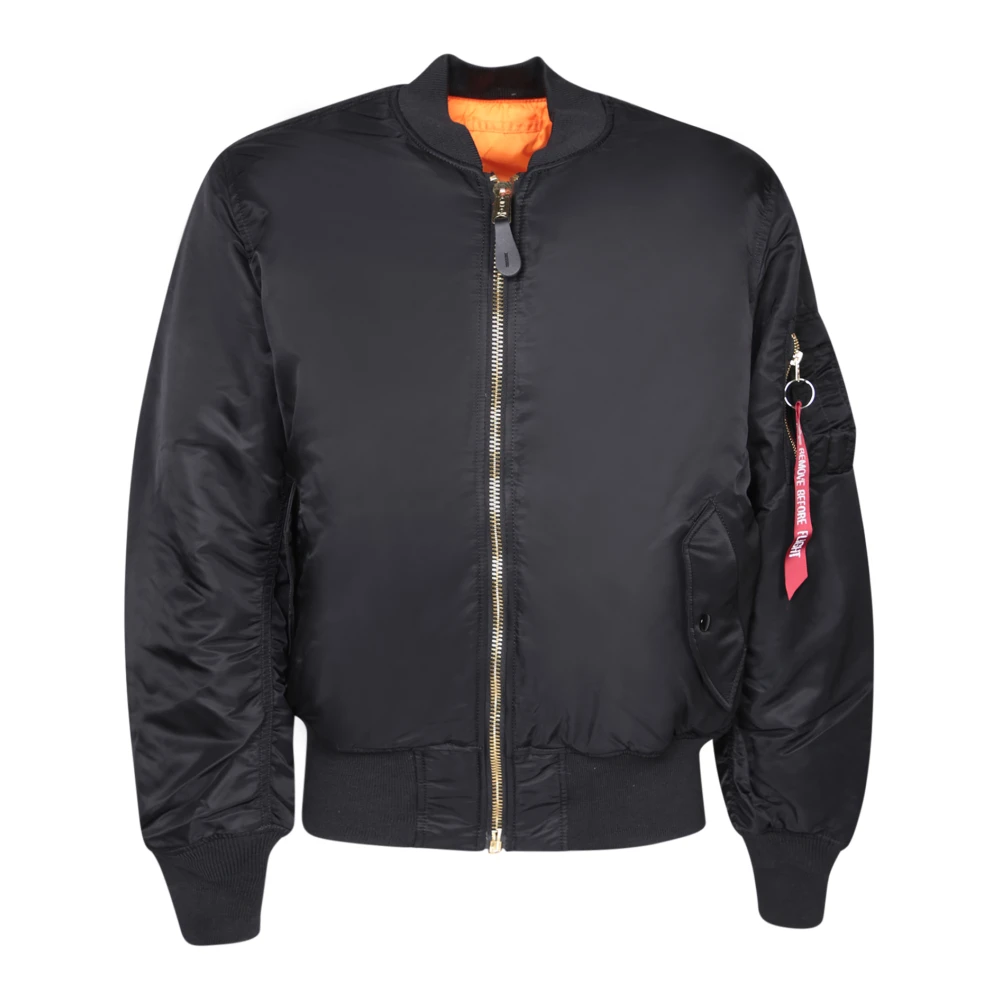 Alpha Industries Herren Schwarz Bomber Ma-1 Tt Extra Groß - Bild 4