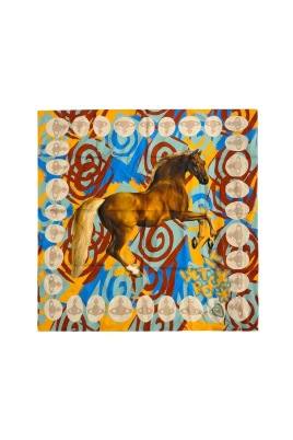 Hästkvadratscarf