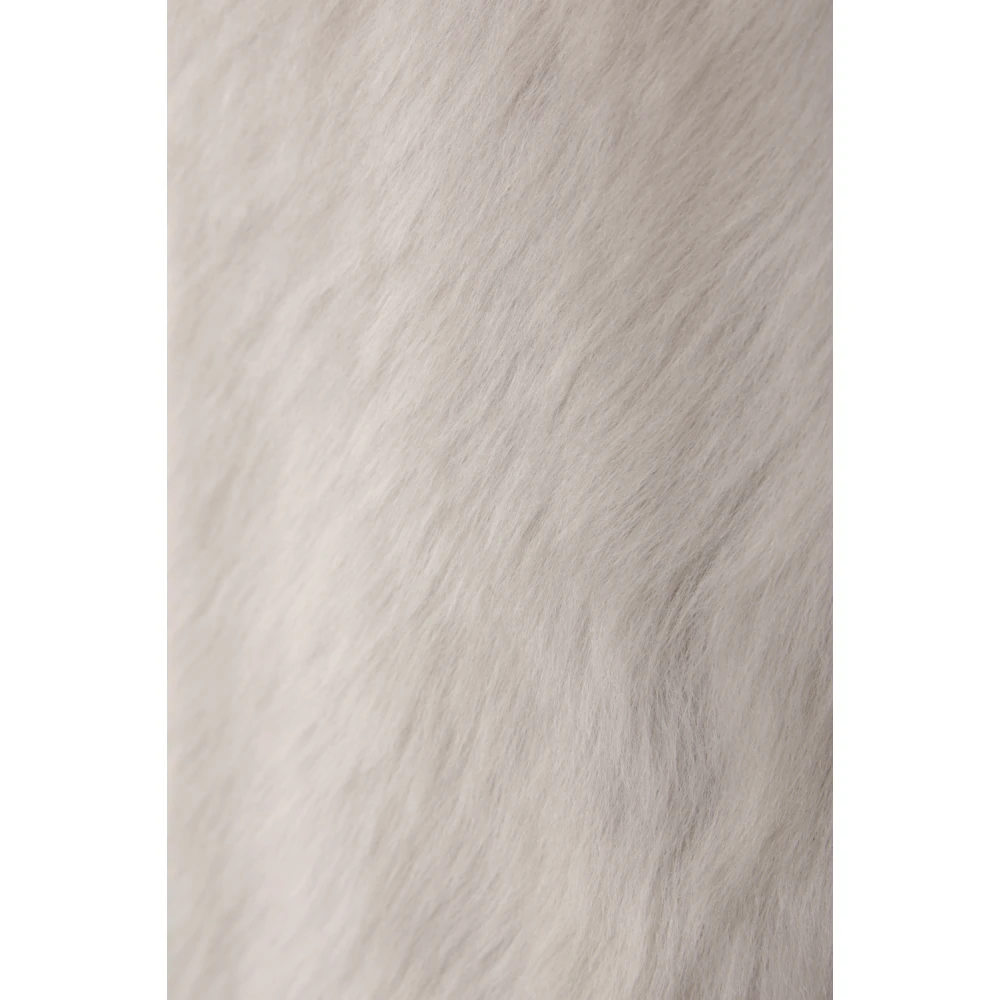 Yves Salomon Shearling Jassen White Dames