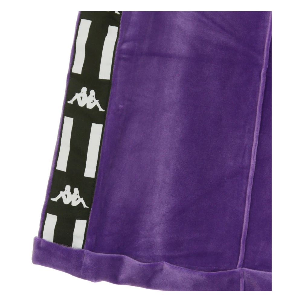 Kappa Lichtgewicht trainingsbroek in violet zwart Purple Dames
