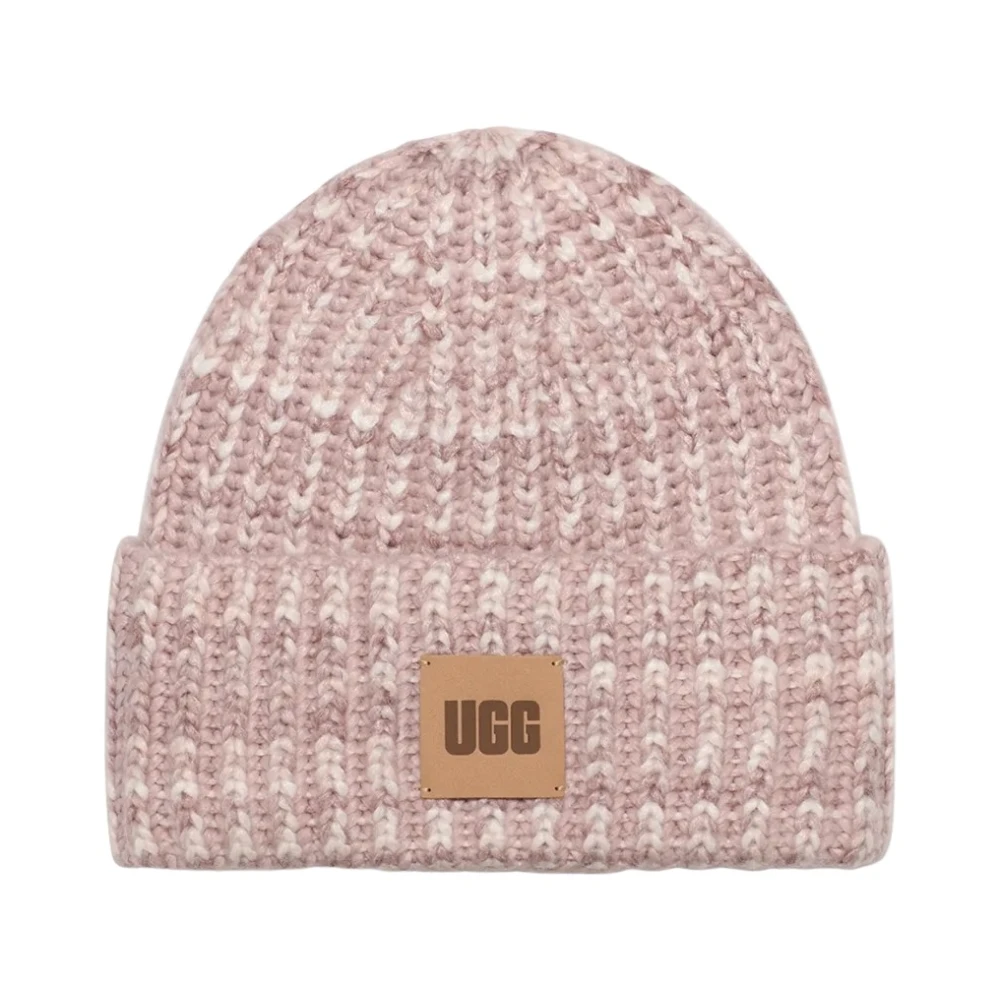 Ugg Chunky Space Dye Beanie Pink Dames