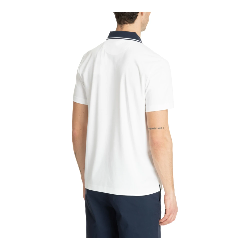 Michael Kors Multikleurig Logo Polo Shirt White Heren