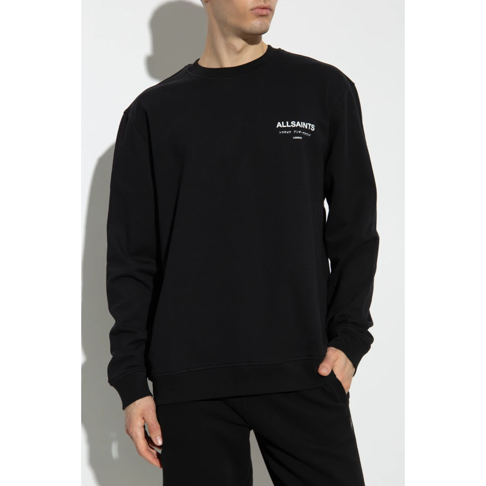 AllSaints Underground Sweatshirt Black Heren