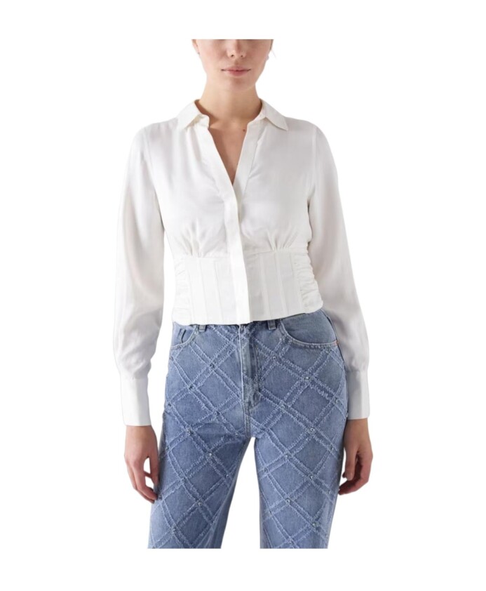white-satin-shirt-v-neck-corset