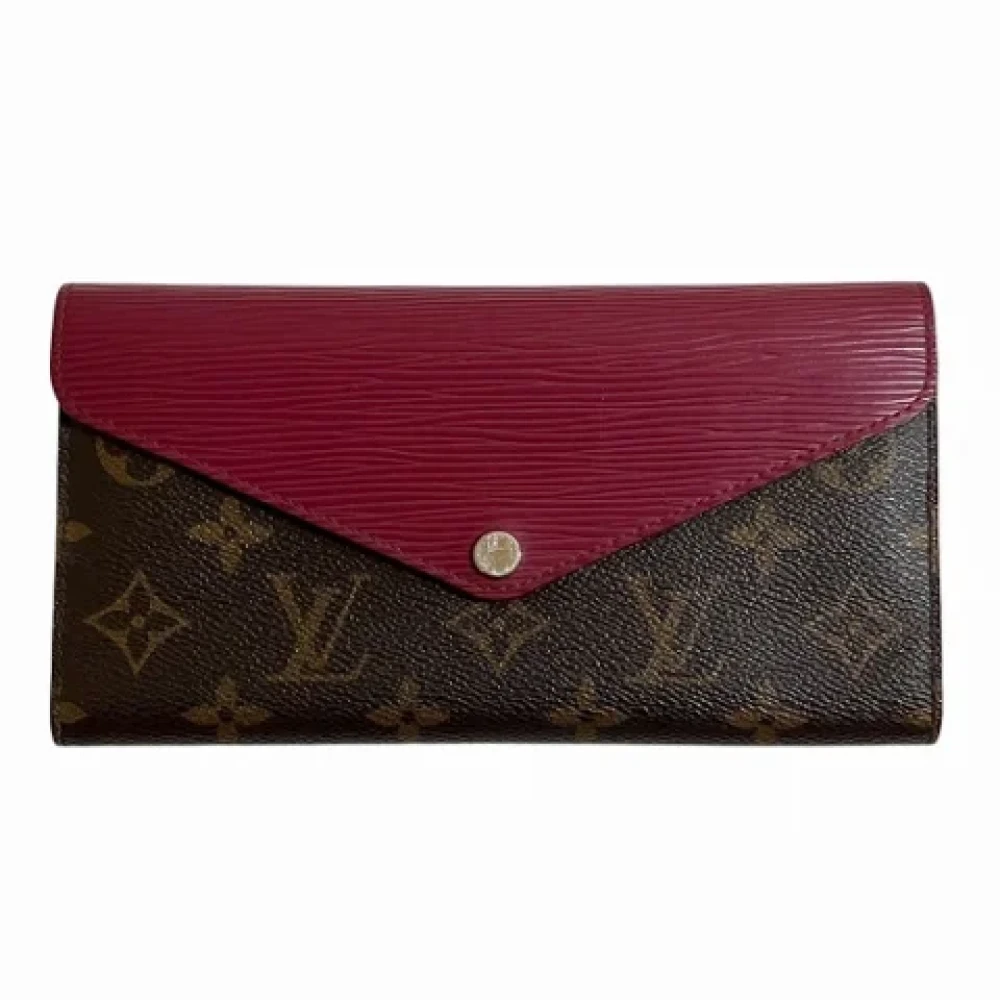 Louis Vuitton Vintage Pre-owned Leather wallets Brown Dames