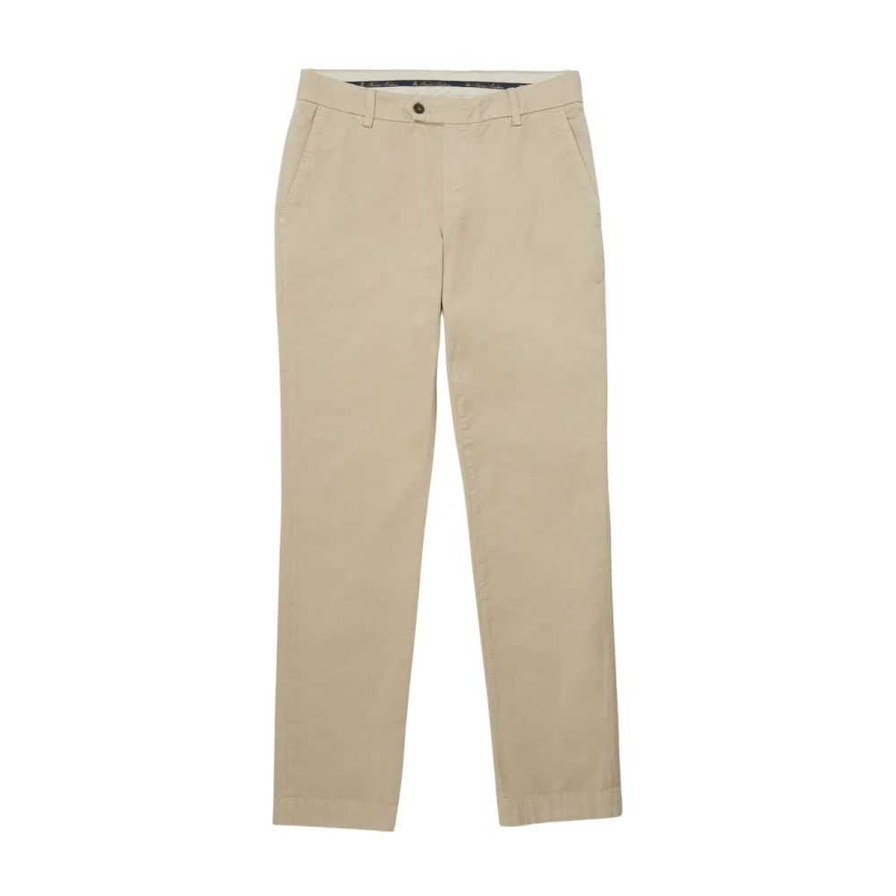 Brooks Brothers Beige Chinos, Male, W40, Stretch Cotton Chinos