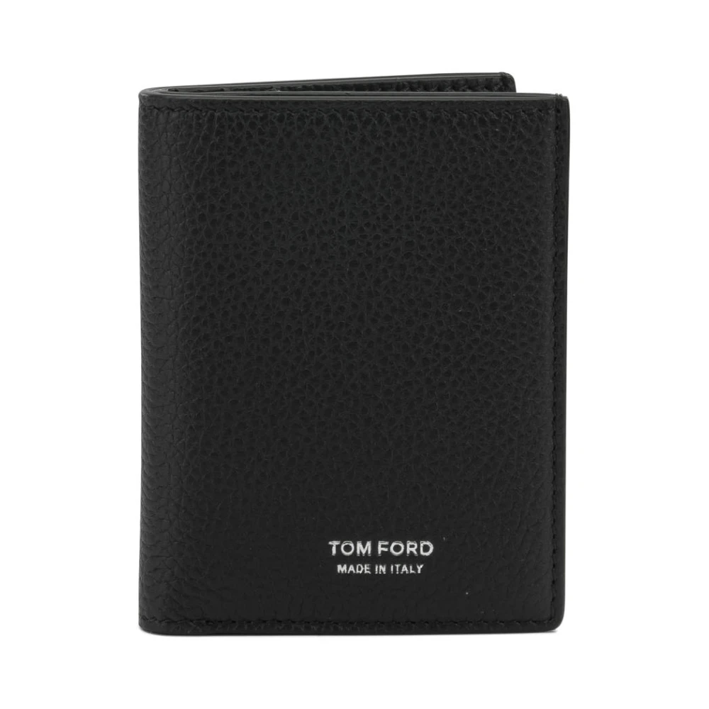 Tom Ford Men's Grain Leather Folding Cardholder