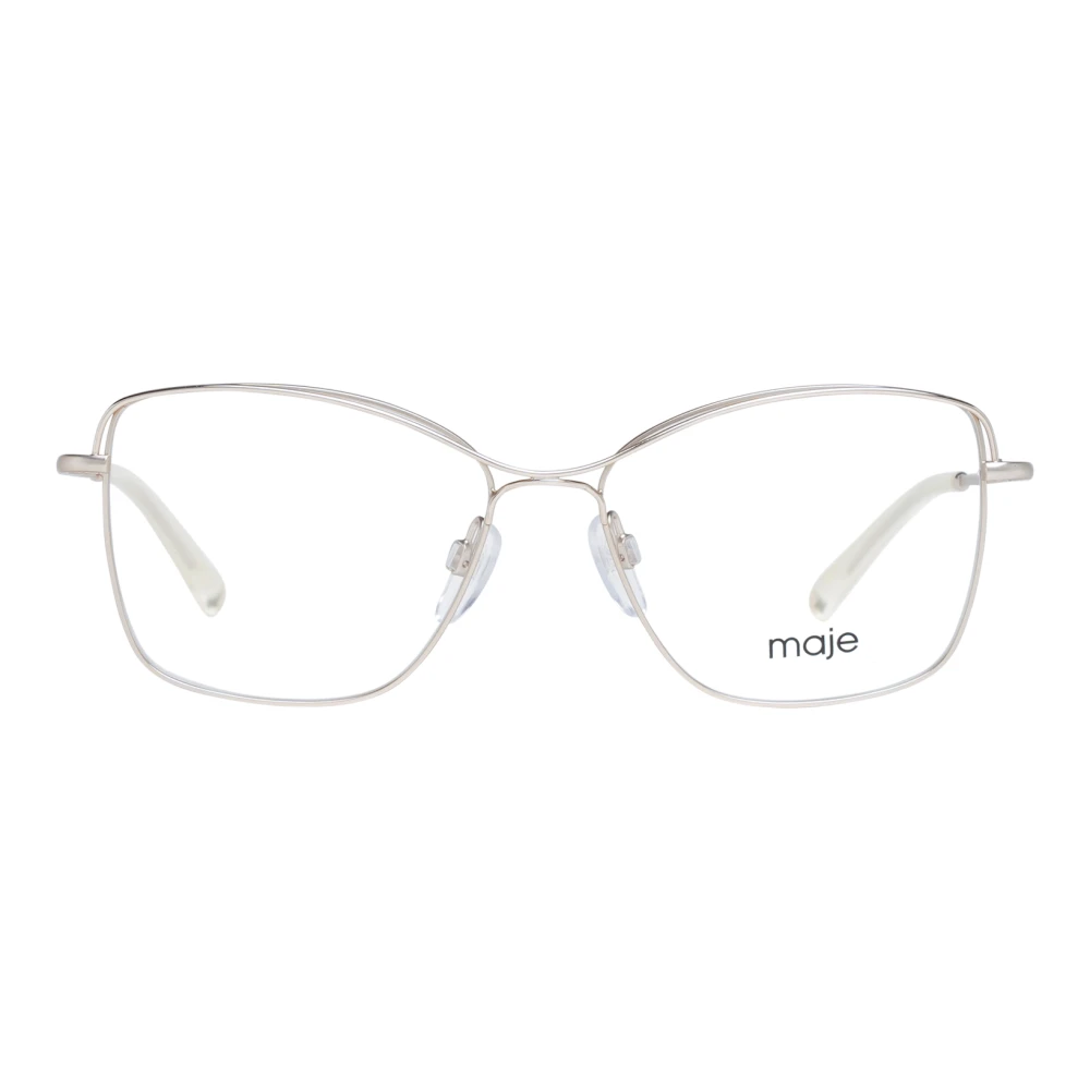 Maje Gouden Dames Optische Monturen Vierkante Stijl Yellow Dames