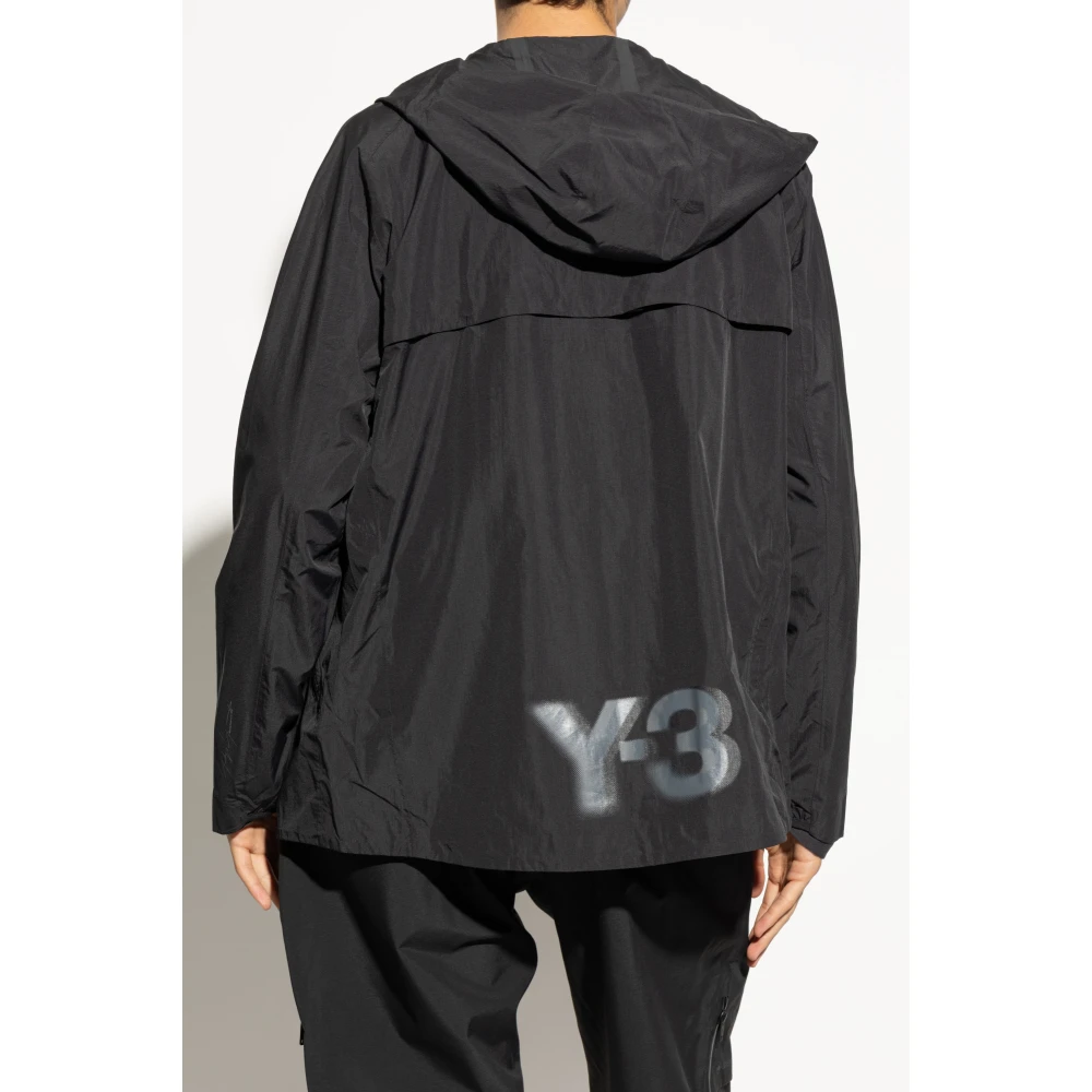 Y-3 Broek met logo Black Heren