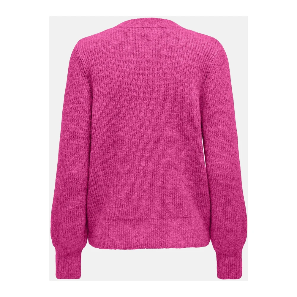 Only Stijlvolle Gebreide Collectie Pink Dames