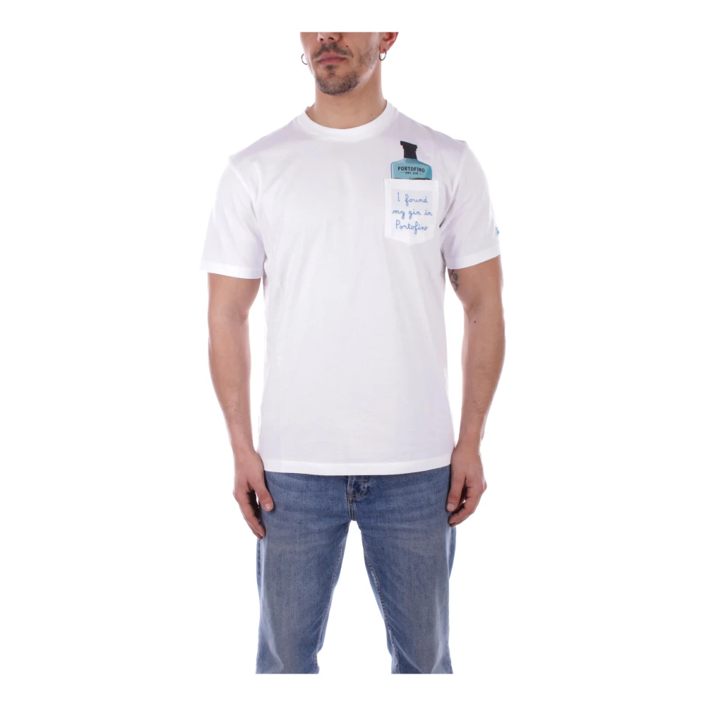Saint Barth T-Shirts White Heren