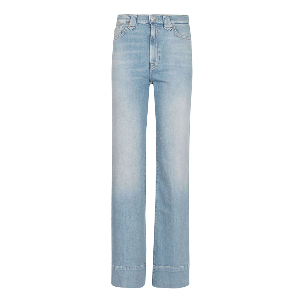 7 For All Mankind Boot-cut Jeans Blue Dames