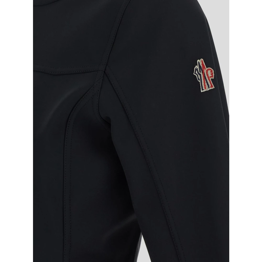 Moncler Nylon Zumeles Jas Black Dames