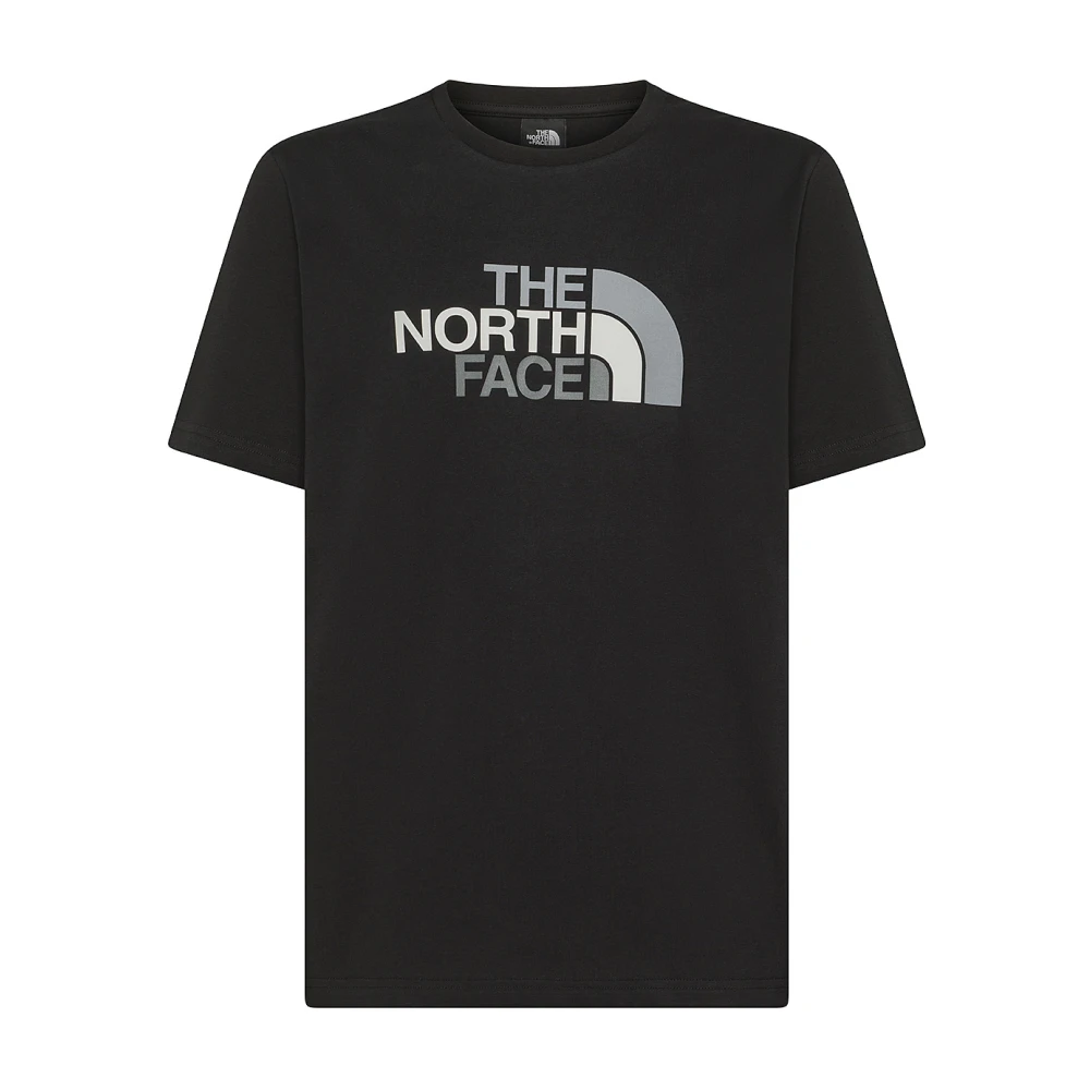 The North Face Zwarte T-shirts en Polos Easy Tee Black Heren