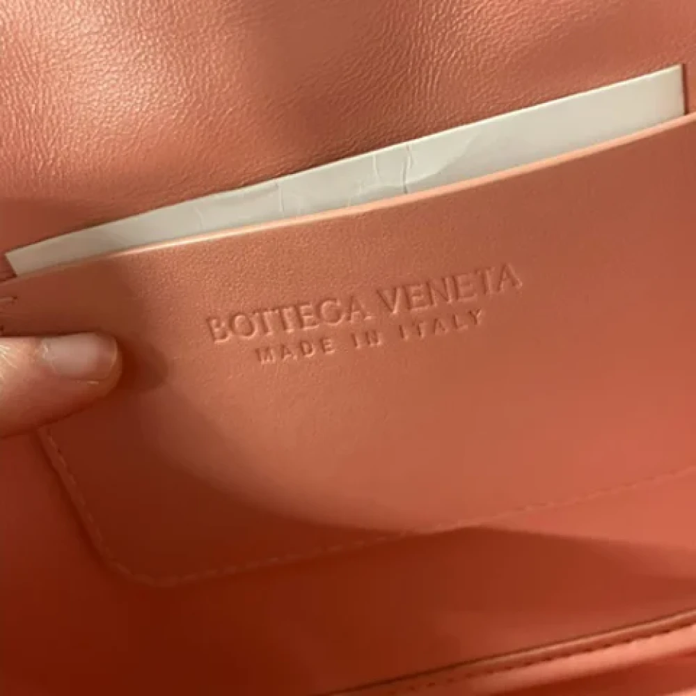Bottega Veneta Vintage Pre-owned Leather shoulder-bags Pink Dames