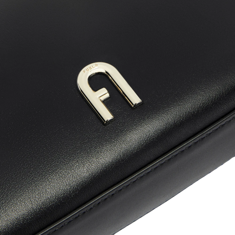 Furla Diamante Mini Crossbody Tas Black Dames