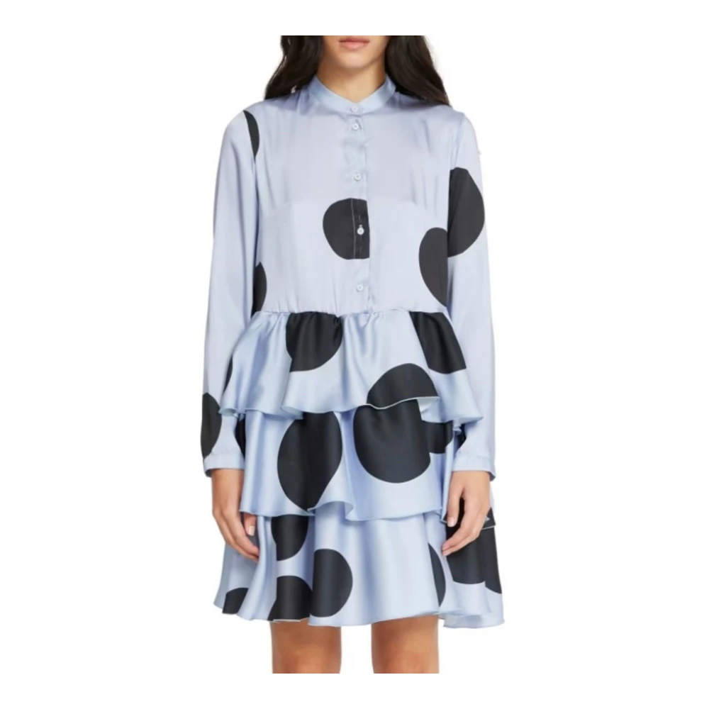 Silvian Heach Shirt Dresses, Female, Xs, Shirt Dress Blue