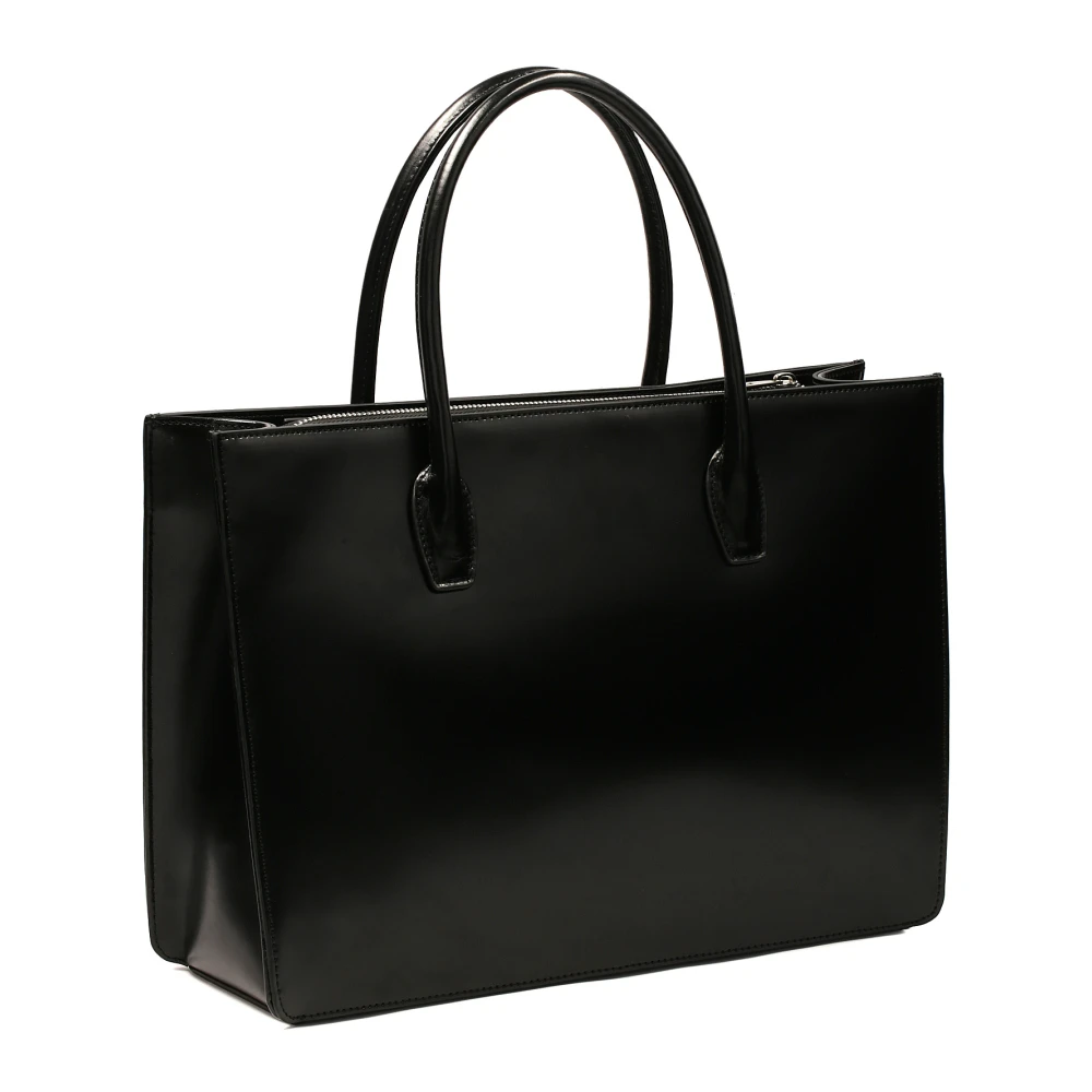 Kazar Grote elegante minimalistische stijl handtas Black Dames
