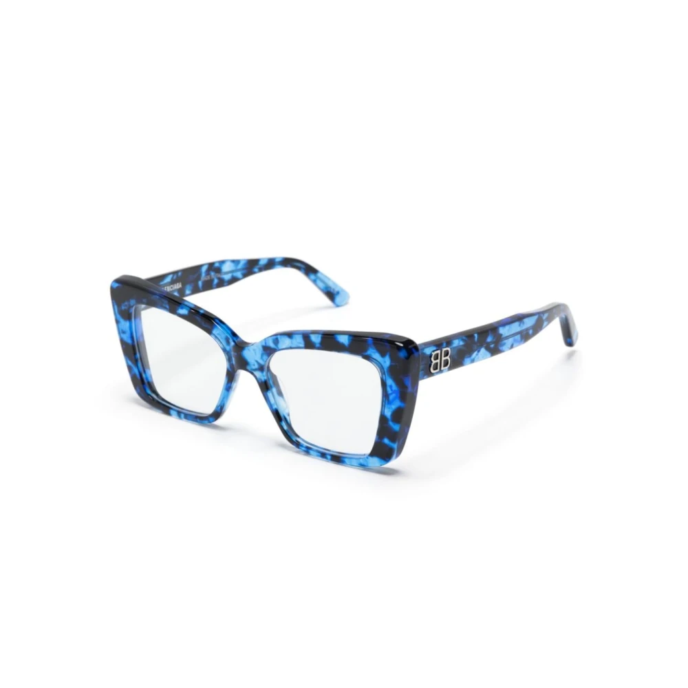 Balenciaga Bb0297O 004 Optical Frame Blue Dames