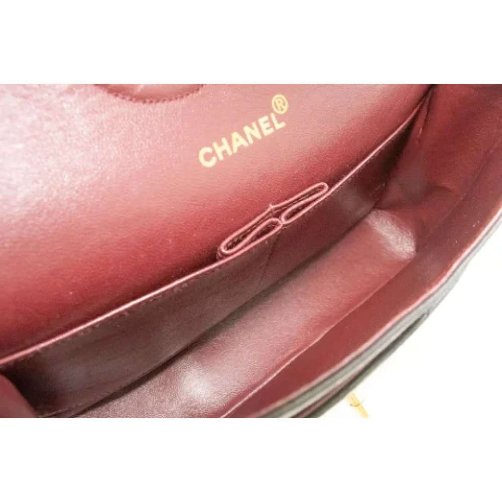 Chanel Vintage Pre-owned Leather chanel-bags Black Dames