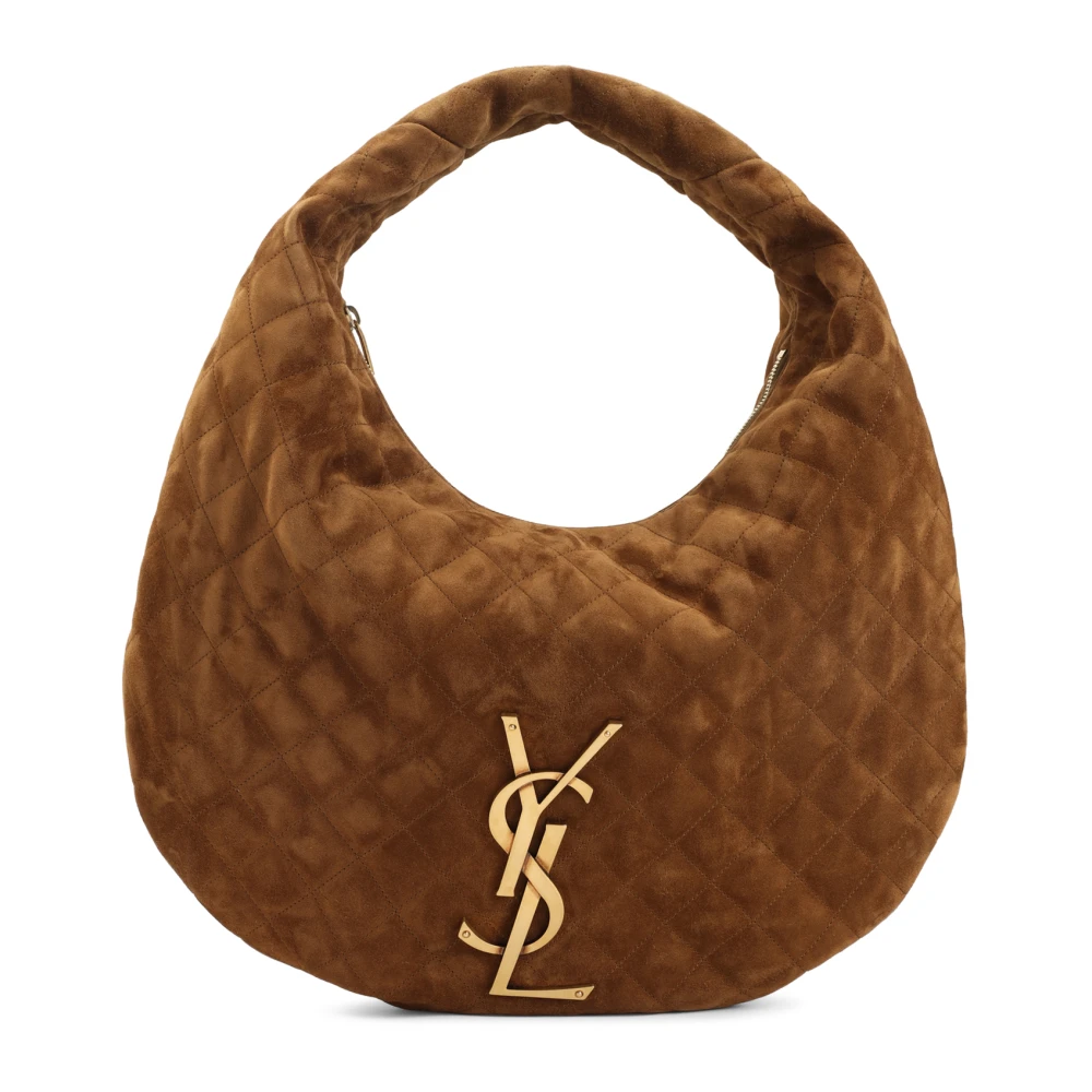 Saint Laurent Women's Brown Handbags, One Size, Icare Hobo