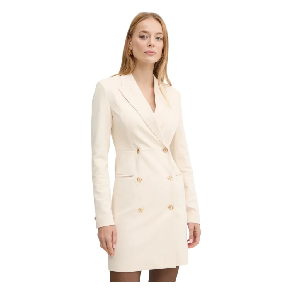 Twinset Korte Jurk White Dames