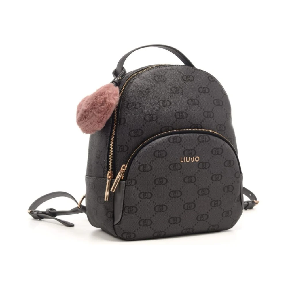 Liu Jo Stijlvolle Rugzak Black Dames