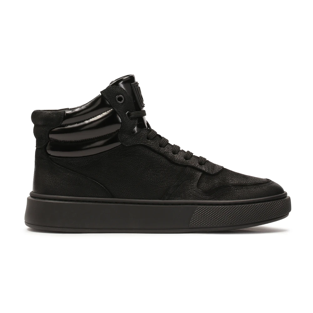 Kazar Zwarte sneakers met hoge schacht Heren Schoenen