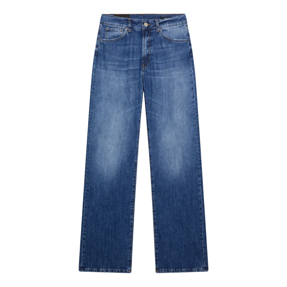 Dondup Blauwe Broek Mabel Blue Dames