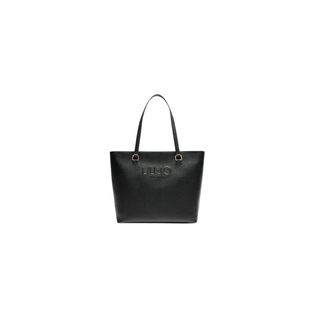 Liu Jo Zwarte Tote Tas met Ritssluiting Black Dames