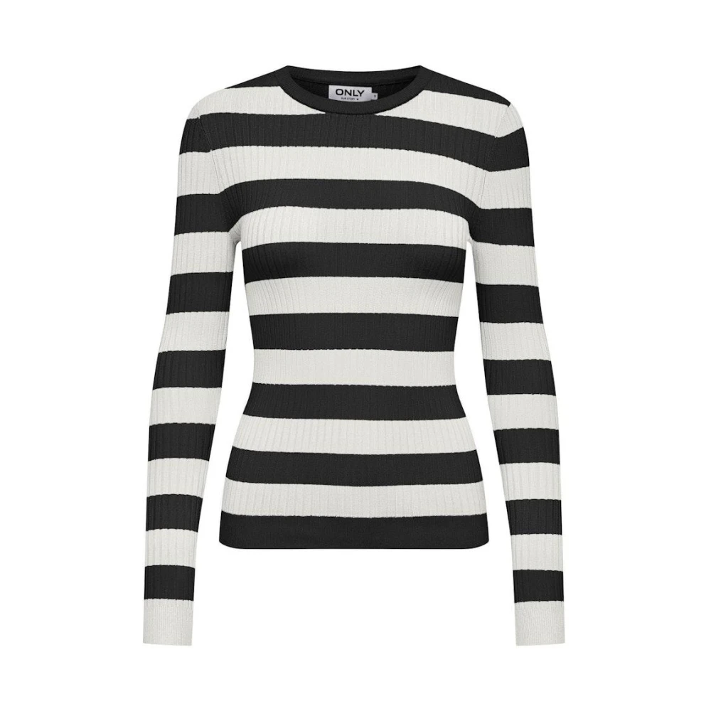 Only Gebreide Trui Herfst Winter Collectie Multicolor Dames