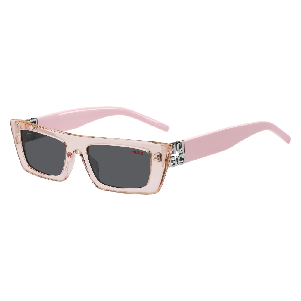Hugo Pink /Grey Sunglasses - Female - Sunglasses - 52 Mm - Accessories