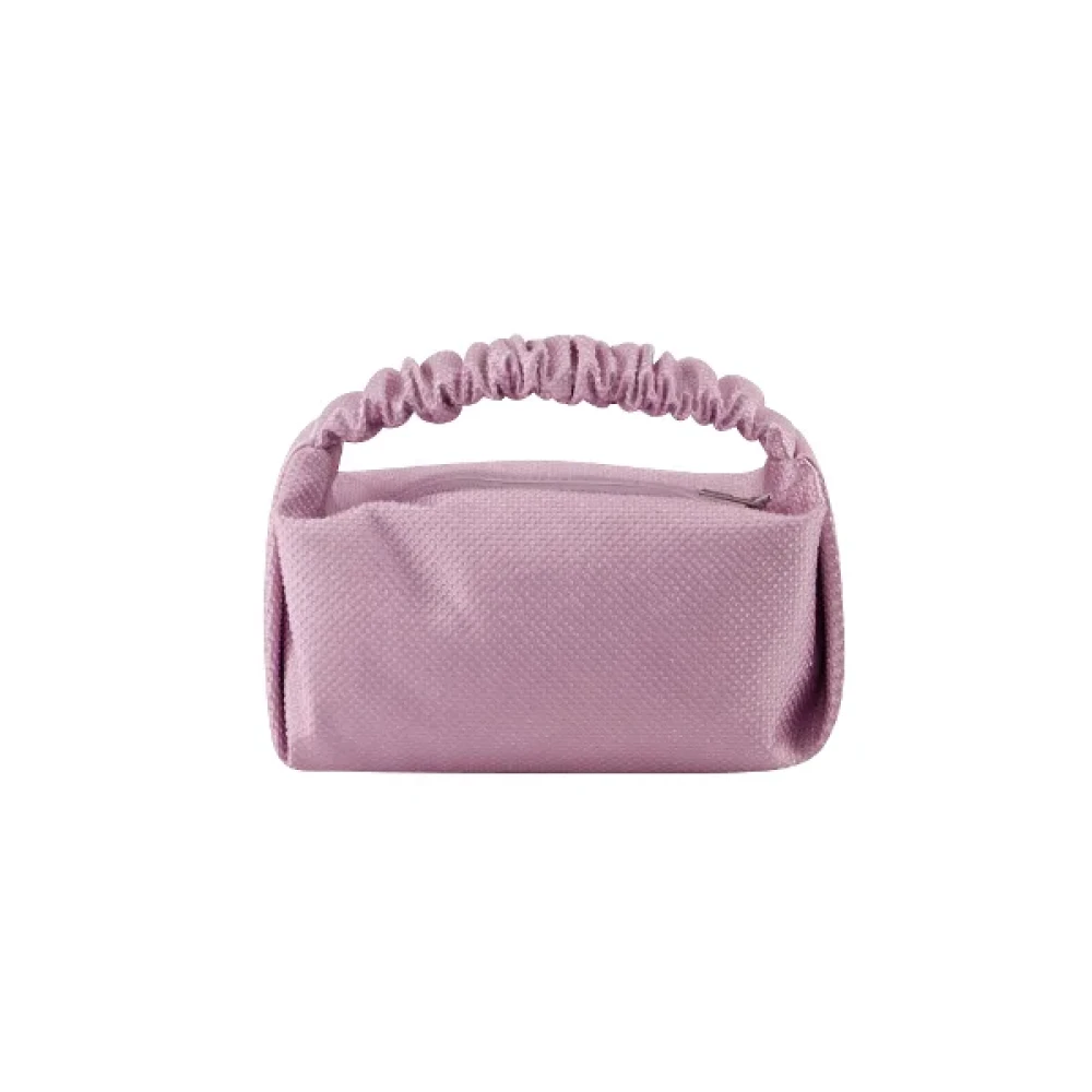 alexander wang Nieuwe Plastic Handtassen met Bovenhandvat Pink Dames